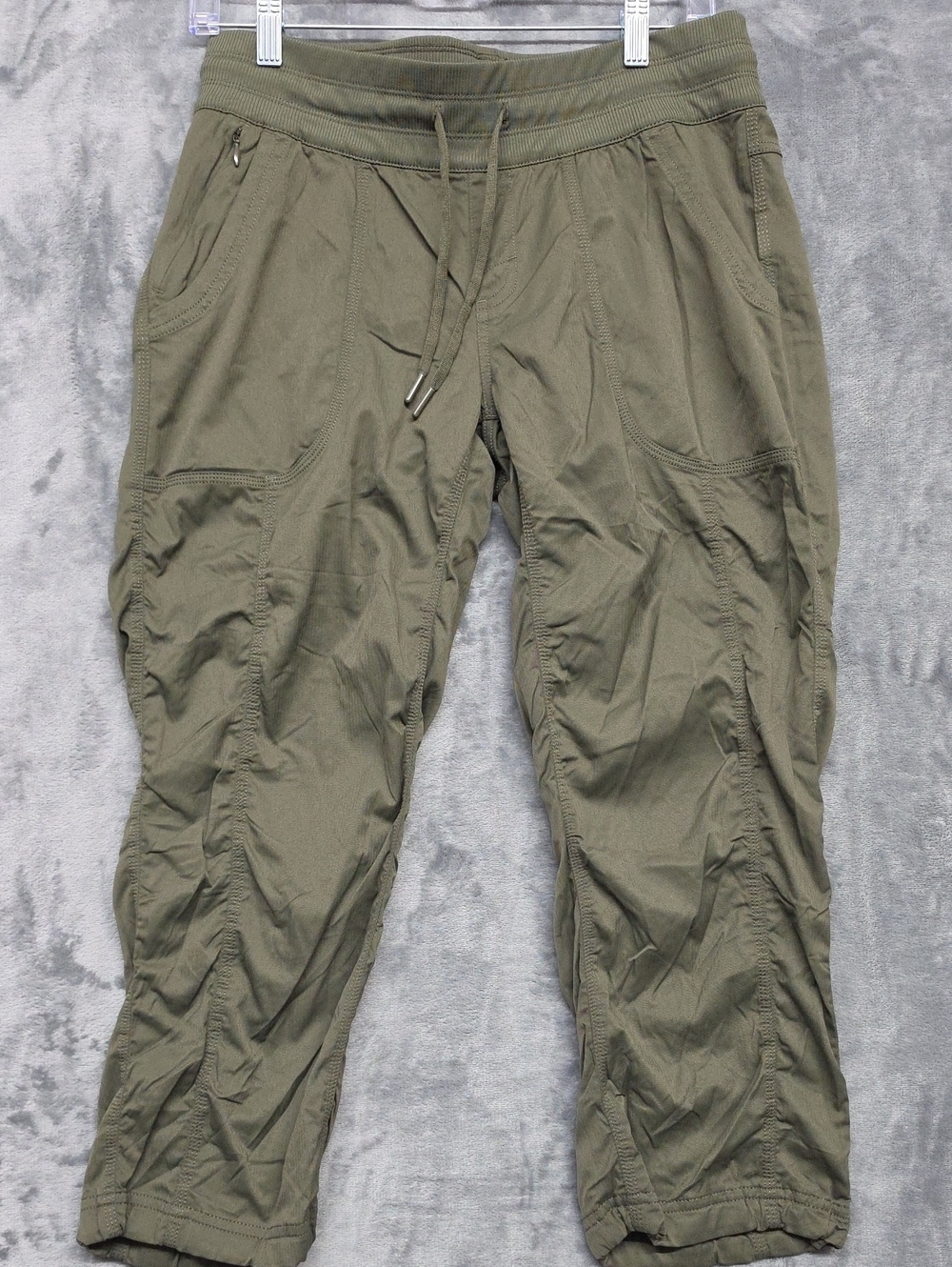 The North Face Olive Drawstring Jogger Pants